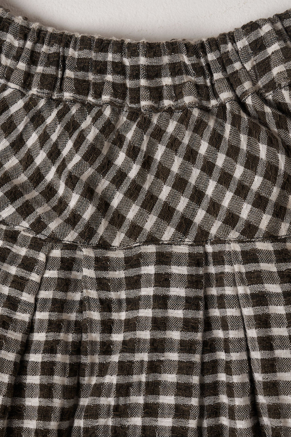 The Wanderer Skirt - Checkered Black