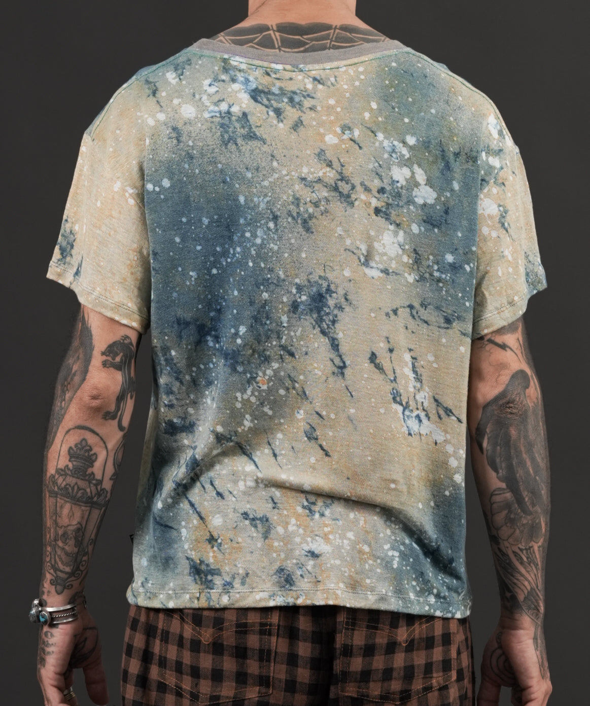 Hemp Galaxy Splatter Tee - Men