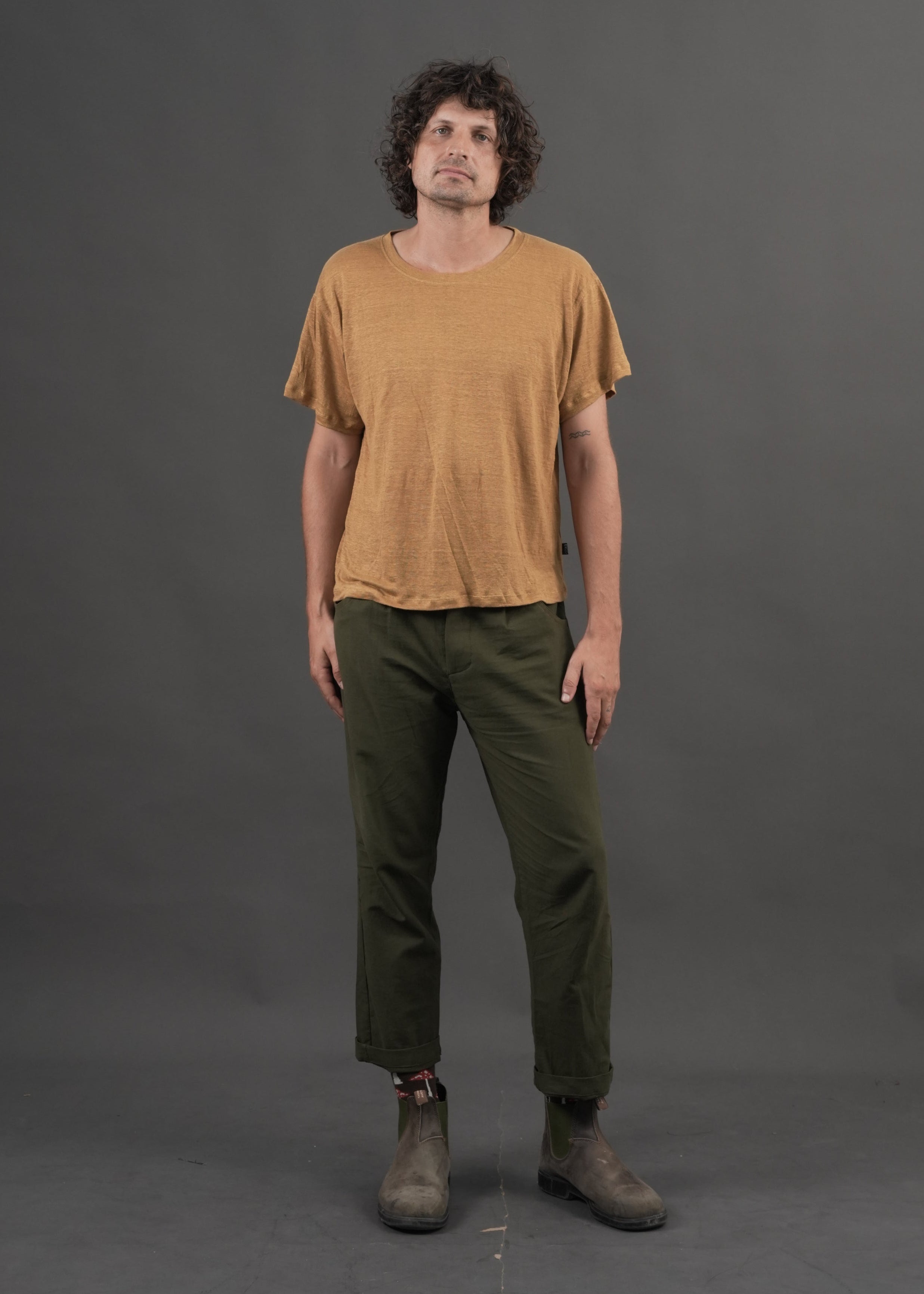 Snakebite Pants - Cotton/Linen Blend