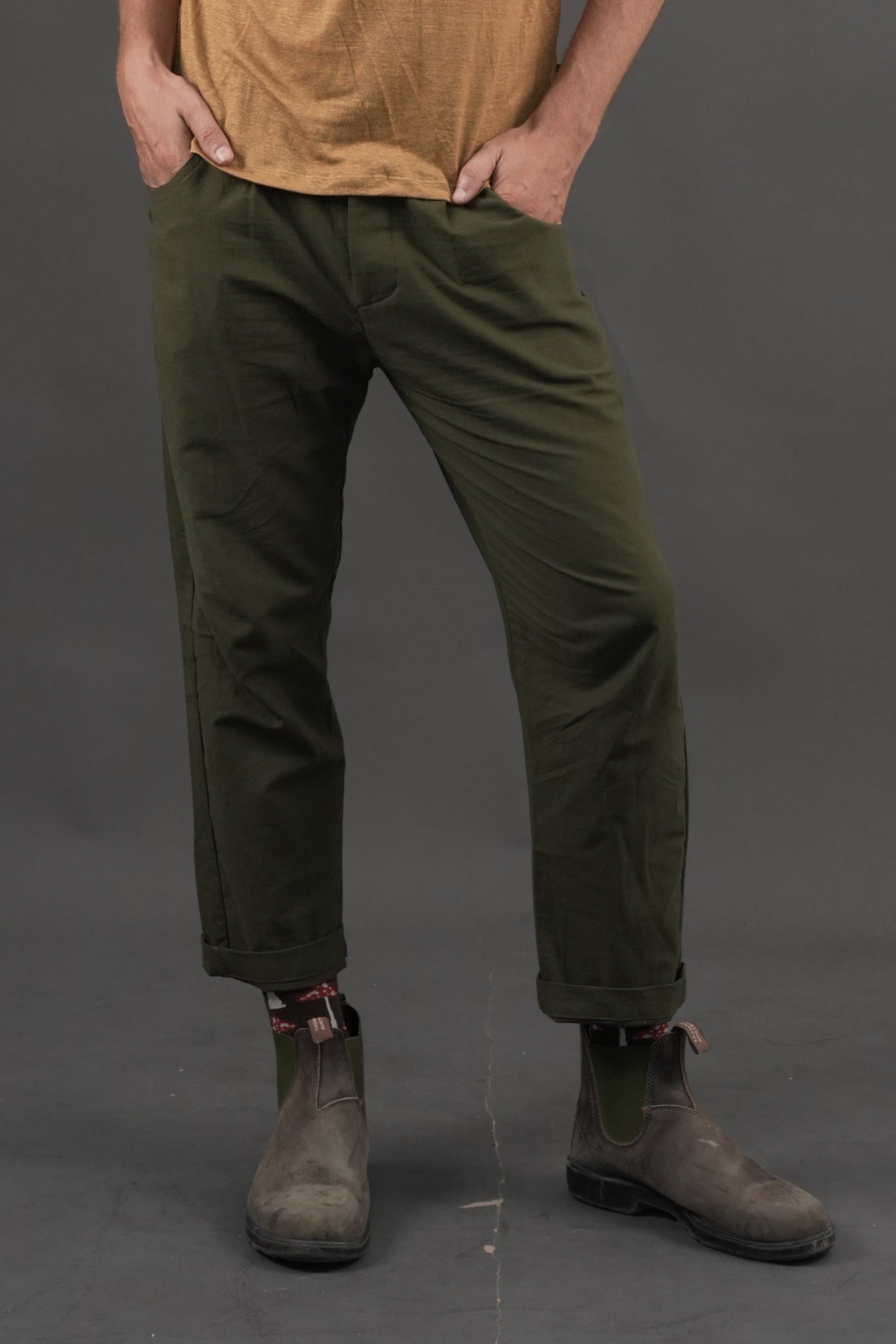 Snakebite Pants - Cotton/Linen Blend