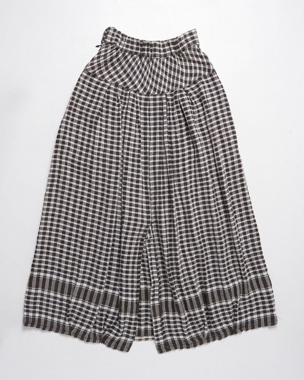 The Wanderer Skirt - Checkered Black