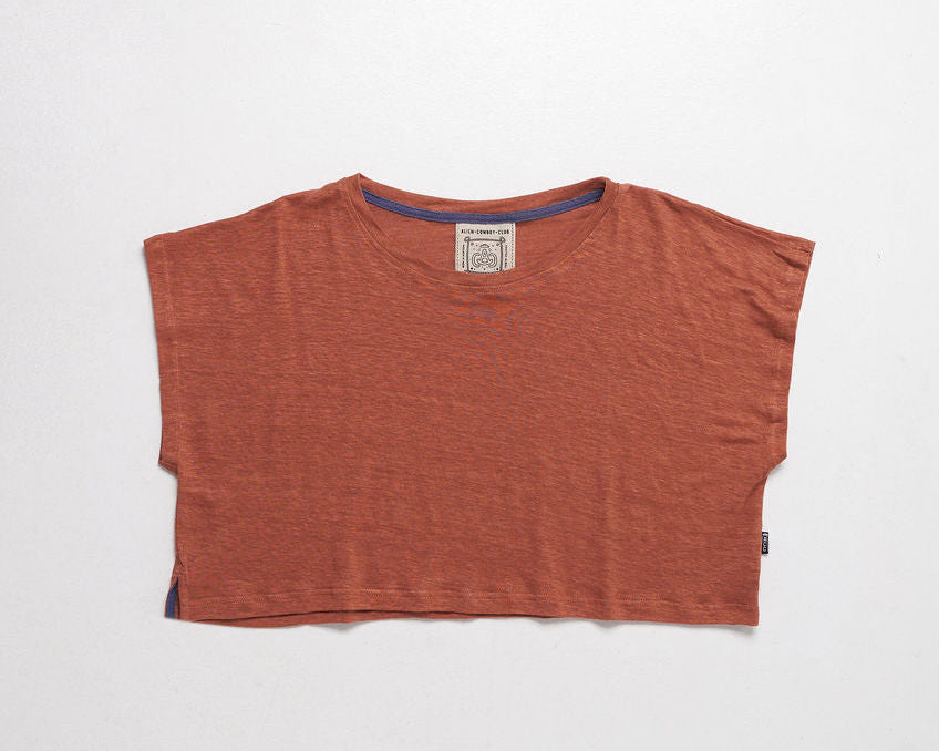 The Everyday Hemp Solid Crop Tee