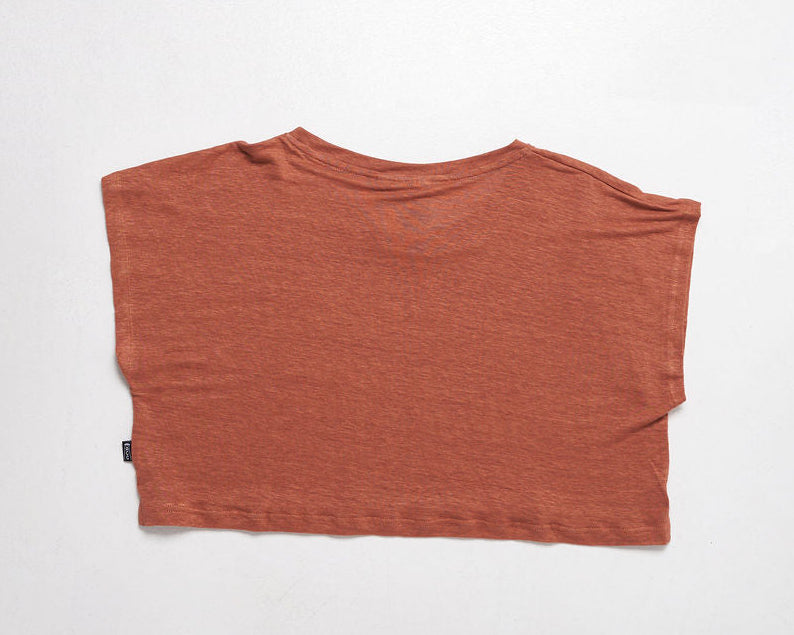 The Everyday Hemp Solid Crop Tee