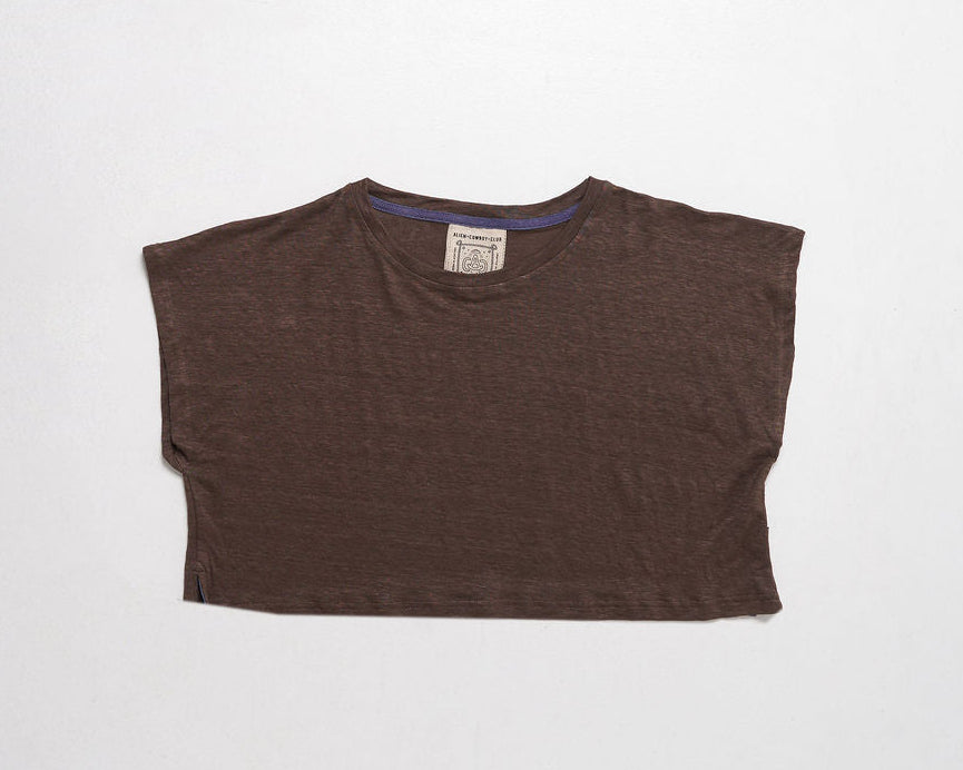 The Everyday Hemp Solid Crop Tee